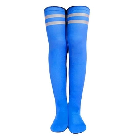

Women Diving Socks Thermal Snorkeling Surfing Beach Stocking Blue M