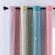 thumbnail image 2 of Cortina XiDi Rainbow Pink Blue de doble capa opaca, 2 of 8