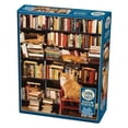 thumbnail image 2 of Cobble Hill 500 Piece Puzzle - Gotham Bookstore Cats - Sample Poster Included, 2 of 2