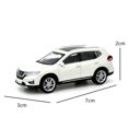 thumbnail image 6 of Paudi Nissan X-trail 2018 Diecast Model Miniature Toy Car Play Vehicle, Metal White, 4.2 oz, 6 of 7