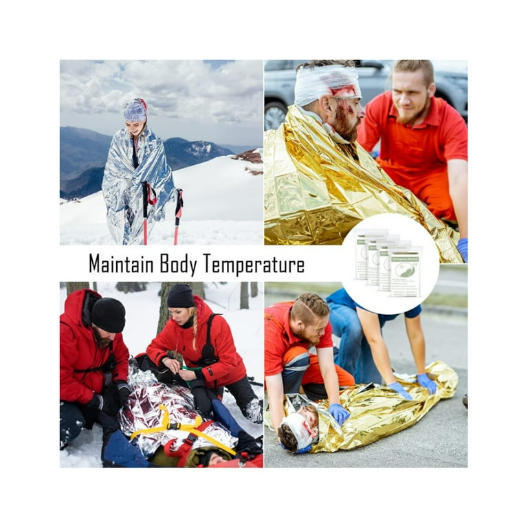 Space blanket online sleeping bag