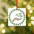 thumbnail image 3 of CafePress - Herbal Therapy Wreath - 3"x3" Square Wood Ornament, 3 of 3