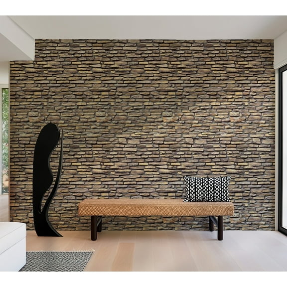 Tiptophomedecor Background & Patterns Wallpaper Wall Mural - Modern Stone Design