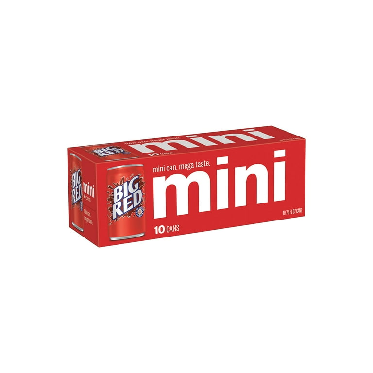 Big Red, Deliciously Different Soda Pop, Low Sodium, 7.5 fl oz, 10