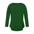 thumbnail image 3 of Women T Shirt Short Sleeve V Neck Love Printed Polyester All Season Casual Wear, 3 of 4