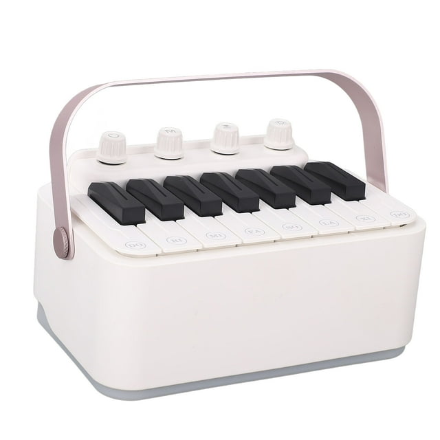Tambor De Piano Electrónico, Rango De Conexión De 15 M Carga DC5V Luz Ambiental RGB De Sonido De Alta Fidelidad Altavoz Inalámbrico BT Con Asa Para Entretenimiento
