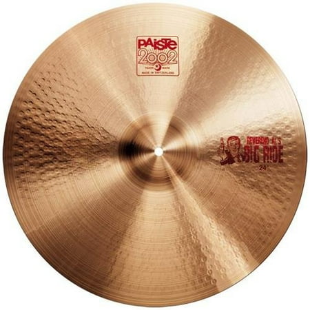 Paiste 1061824 24 Inch 2002 Series Big Ride Cymbal With Fairly Lively Intensity Paiste 1061824 24 Inch 2002 Series Big Ride Cymbal With Fairly Lively Intensity