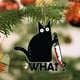 thumbnail image 2 of Adornos de Halloween NQ gato negro colgantes para árbol de Navidad, 2 of 5