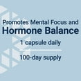 thumbnail image 5 of Life Extension Pregnenolone - Hormone balance supplement for healthy hormone levels, 100 mg - Hormone balance, memory, focus, cognitive health - Gluten-free, Non-GMO, 100 capsules, 5 of 11
