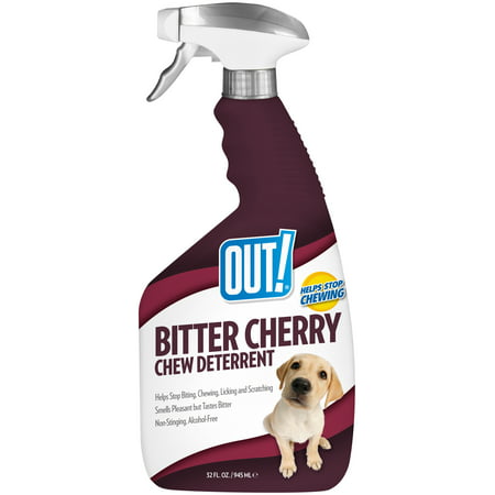 OUT! Bitter Cherry Dog Chew Deterrent, 32 oz (Best Chew Deterrent For Dogs)