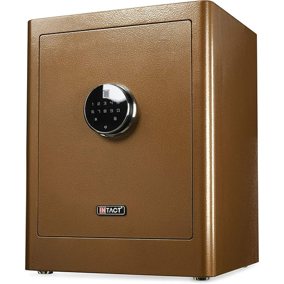 Intact - Large Quick Access Biometric Fingerprint Security & Gun Safe With Nex-Gen Full Keypad Module Tall