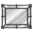 thumbnail image 1 of Hickory Manor House 8041V BGS Colonial Mirror- Black-Gold-Silver, 1 of 1