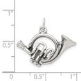 thumbnail image 2 of White Sterling Silver Charm Pendant Men'S 18 mm 25, 2 of 2