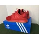 thumbnail image 2 of Adi - das Red Athletic Shoe Sneaker Mens Size 11.5 Lace Up Shoes B37439, 2 of 6