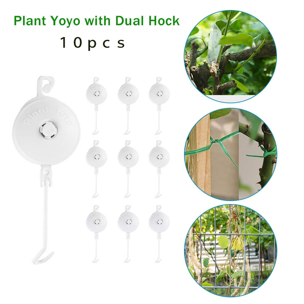 hydroponics light support hanger retractable Plant Yoyo with Stopper 5 Pcs 