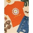 thumbnail image 3 of Love Myself Daisy Garland T-Shirt Women -Image by Shutterstock, Female Small, 3 of 4