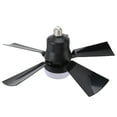 thumbnail image 1 of Luz De Ventilador De Techo Con Control Remoto, 3 Temperaturas De Color, 3 Velocidades De Viento, Temporizador 1h 2h 4h, Lámpara De Ventilador Pequeña E26, Instalación Rápida De, 1 of 7