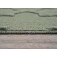 thumbnail image 4 of Garland Rug Quatro Polypropylene Sage Indoor Area Rug, 5' x 7', 4 of 7