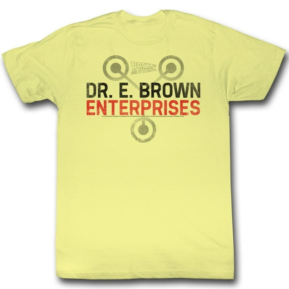 Back To The Future Movies Whio Dat Brown? Adult Short Sleeve T Shirt