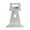 White, variant on Almencla Stand Heavy Duty Steel Easy Installation Industrial Computer Mount Bracket for Conference Home School Black