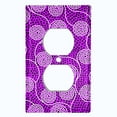 thumbnail image 2 of Metal Light Switch Plate Cover Colorful Safari African Tribal Art Pattern SFR027, 2 of 13