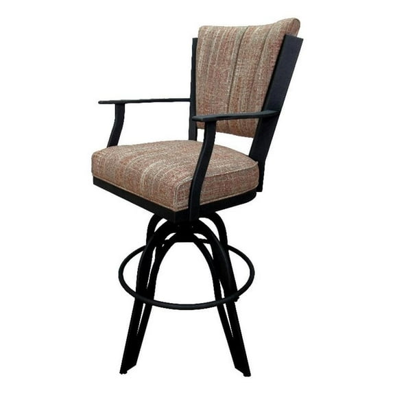 Swivel Tilt Counter 26" Metal Bar Stool Montana on A Base