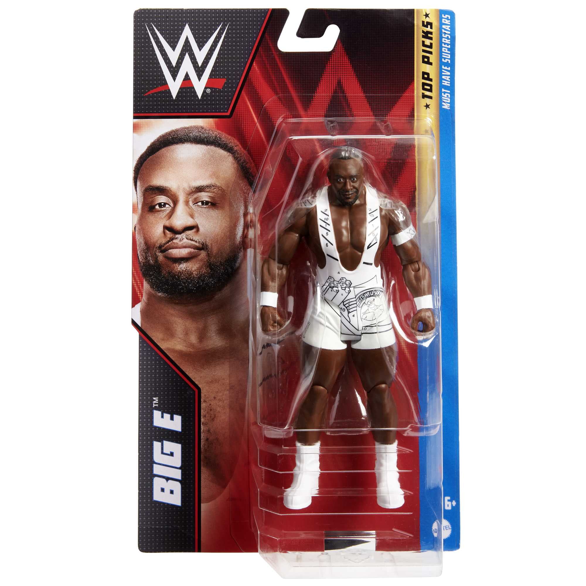 WWE Top Picks Action Figures, 6-inch Collectible for Ages 6 Years Old & Up