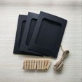 thumbnail image 2 of Toystoory 10 Uds papel foto DIY pared cadena Clip foto colgante álbum marco fiesta decoraciones Decoración del hogar Negro Toystoory JJ18686-02, 2 of 6