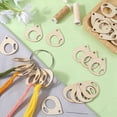 thumbnail image 4 of 100 piezas de hilo de bordar de madera para punto de cruz, 50x44 mm, 4 of 5