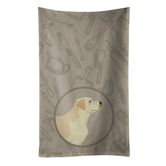 Labrador Retriever In the Kitchen Kitchen Towel