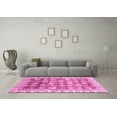 thumbnail image 3 of Ahgly Company Indoor Rectangle Oriental Pink Traditional Area Rugs, 5' x 8', 3 of 4
