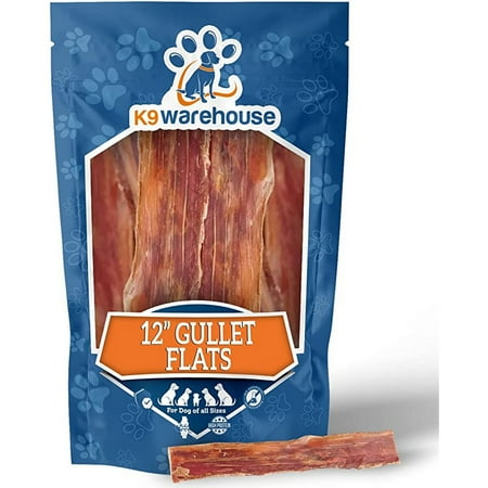 UPC: 0673324127878 | K9warehouse-Gourmet Gullet Jerky Strips- 12 inch(6 Count 13-37g)- Natural Beef Dog Treats- Rich in Chondroitin & Glucosamine- Suitable for All Breeds & Puppies- Promotes Healthy Joints  Dental Hygiene
