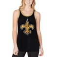 thumbnail image 3 of Women's G-III 4Her by Carl Banks Black New Orleans Saints Tater Tank Top, 3 of 3