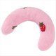 thumbnail image 1 of Almohada PequeñA para Gatos, Protector de Cuello, SueñO Profundo, Almohada en Forma de U para Cachorros, Reposacabezas para Gatos en Interiores, Rosa, 1 of 7