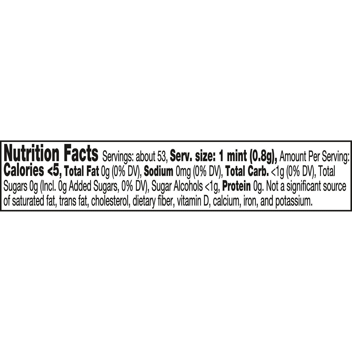 Ice Breakers Orange Cream Pop Sugar Free Mints, Tin 1.5 oz