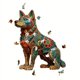 thumbnail image 2 of Wooden Carving Dog Puzzle, Special-shaped Animal Jigsaw Puzzle, Adult Decompression Round Super Hard And Difficult Puzzle Toy, Birthday Holiday Adult Men And Women Gift, 2 of 4