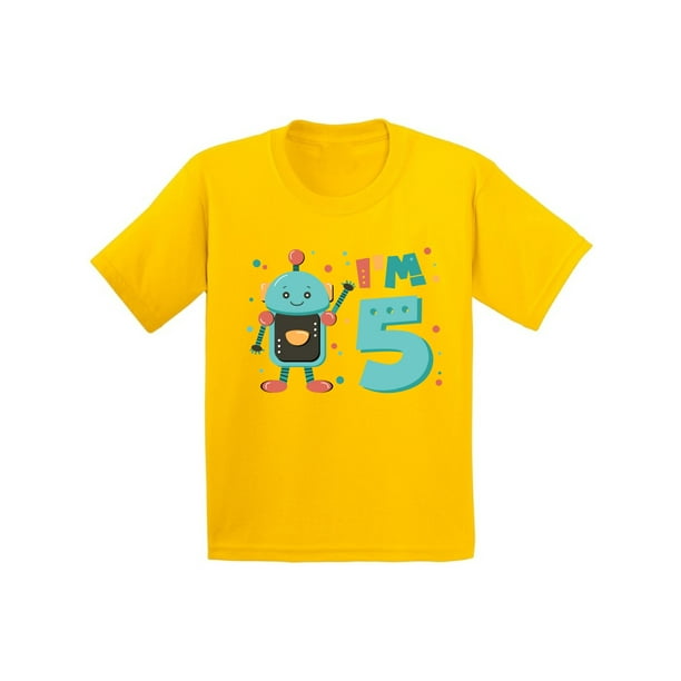 5 year old shirt size