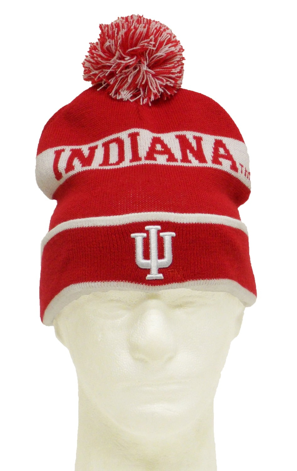 Indiana Hoosiers Pom Pom Knit Hat 