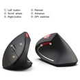 thumbnail image 4 of Ratones ópticos Recargables Baoblaze Ratón Inalá Vertical Bluetooth DPI Negro, 4 of 8