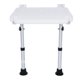 thumbnail image 1 of Banco De Ducha Montado En La Pared, Pies Antideslizantes Seguros Y Confiables Soporte Estable Diseño Ergonómico Silla De Ducha Plegable Para Personas Mayores Para Puerta De Baño, 1 of 7