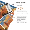thumbnail image 4 of Lantern Press 1000 Piece Jigsaw Puzzle, Capitol Reef National Park, Utah, Oil Painting, 4 of 5