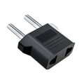 thumbnail image 1 of Convertidor adaptador de enchufe de EE. UU. A la UE retardante de llama ABS protección múltiple para el hogar, 1 of 4