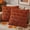 Rust Pumpkin, variant on decorUhome Fall Throw Pillow Covers 18x18 Pack of 2, Soft Plush Faux Wool Couch Pillow Covers, Rust Pumpkin (Pillow Cover Only, No Inserts Included)