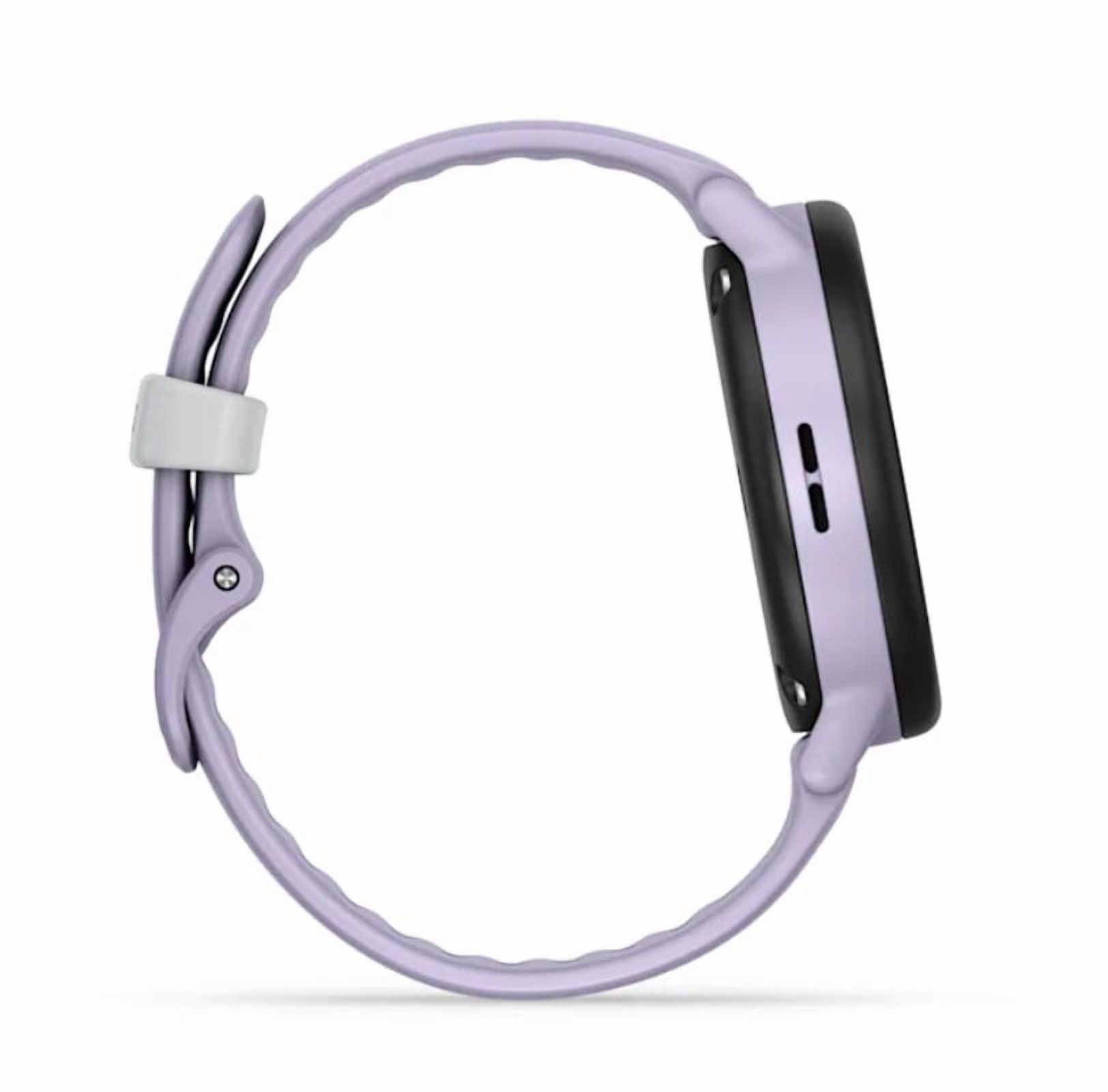 Garmin Bounce 2 Kids GPS Smartwatch, Light Purple Bundle