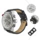 thumbnail image 5 of Reloj de pulsera de cuarzo para hombre y niño con correa de poliuretano y doble pantalla electrónica (blanco), 5 of 6