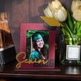 thumbnail image 3 of 2026 Graduation Picture Frame Wood Vertical Photo Holder with Cap and Tassel Tabletop Display for Senior Graduation Gifts and Home or Office Decor, 3 of 5