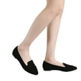 thumbnail image 5 of Ataiwee Women's Wide Width Flats Shoes - Classic Office Suede Pointed Slip On Ballet Shoes., 5 of 6