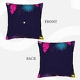 thumbnail image 4 of LNWH Vector Tropical Leaves Throw Pillow Covers, Square Soft Linen Decorative Pillow Cases, 20"x20", 4 of 8
