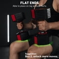 thumbnail image 3 of Mikolo 26.5LB Adjustable Dumbbells Set, 1-Sec Adjustable Weights Dumbbells Set, 5LB - 26.5LB 6 in 1 Free Dumbbell with Anti-Slip Texture Handle, Weight Set For Home Gym, 3 of 8