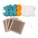 thumbnail image 3 of Juego de ganchos de pestillo para posavasos, juego de posavasos multifunción para bordado de ganchillo Verde, 3 of 9